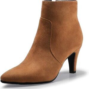 Never Worn IDIFU Women's CLARA-Z Pointed Toe High Heel Ankle Booties